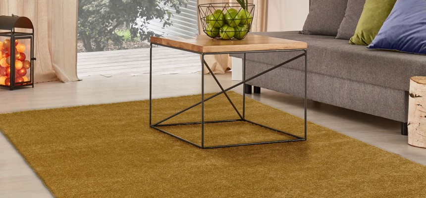 Washable Rug Almeria 009 Yellow