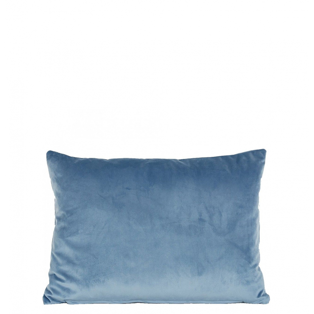 MEDIUM BLUE VELVET CUSHION | Superdecor Online